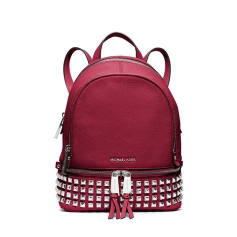 michael kors rucksack rot lammnappa|michael kors neue kollektion.